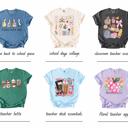  Back to School Teacher Comfort Colors Tee, Teacher Graphic Shirt, First Day of School Outfit, Teacher Gift, Elementary Teacher Shirt, Classroom Tee, Teacher Apparel
