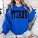  Custom Collegiate Letter Sweatshirt – Personalized Varsity Initial Crewneck for Women, Cute Preppy College Gift