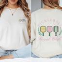  Pickleball Social Club Graphic Comfort Colors Tee – Cute Sporty Oversized T-Shirt