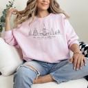  Oh Come Let Us Adore Him Minimalist Sweatshirt, Christian Christmas Sweatshirt for Women, Christ the Lord Holiday Crewneck, Faith-Based Cozy Winter Sweater
