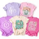  Easter Christian T-Shirt Collection, He Is Risen Comfort Colors Tee, Faith Based Shirts for Women, Spring Colors Religious Tee