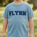  Kid Personalized Puff Print Comfort Colors Tee Toddler & Youth