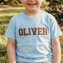  Kid Personalized Puff Print Comfort Colors Tee Toddler & Youth