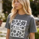  Find Joy In The Little Things Comfort Colors Tee – Inspirational Graphic Shirt for Women, Cute Positive Message Summer Tee