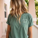  Jesus Has My Back Christian Comfort Colors Tee – Bold Faith Graphic Shirt for Women, Inspirational Religious Tee with Western Flair