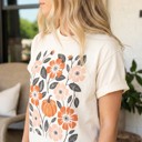  Fall Comfort Colors Graphic Tee, Pumpkin Shirt, Western Floral Tee, Homebody Fall Shirt, Autumn Graphic Tee, Cozy Fall Outfit, Thanksgiving Shirt, Cottagecore Tee