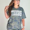  Personalized Camo Shirt for Women, Custom Team Name Graphic Tee, Football Baseball Basketball Spirit Wear, Chargers Camouflage T-Shirt, Custom Sports Shirt