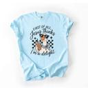  First of All, Jesus Thinks I'm a Delight Comfort Colors Tee, Christian Shirt, Funny Faith Based Goose Top, Cute Duck Lover Tee, Quirky Religious Shirt, Casual Christian Apparel  