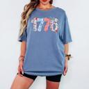  4th of July Patriotic Flag Shirts for Women, You Look like the 4th Of July All-American Comfort Colors Tee, Red, White & Cute, Freedom Looks Good on You Graphic Tee