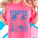  Forever Chasing Sunset Comfort Colors Graphic Tee – Trendy Summer Shirt for Women, Aesthetic Beach Sunset Tee for Vacation Vibes