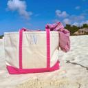  Personalized Medium Tote Bag, Medium Monogram Tote Bag, Canvas Tote, Bridesmaid Gift, Embroidered Classic Medium Tote, Teacher Bag, Bachelorette Party Beach Bag