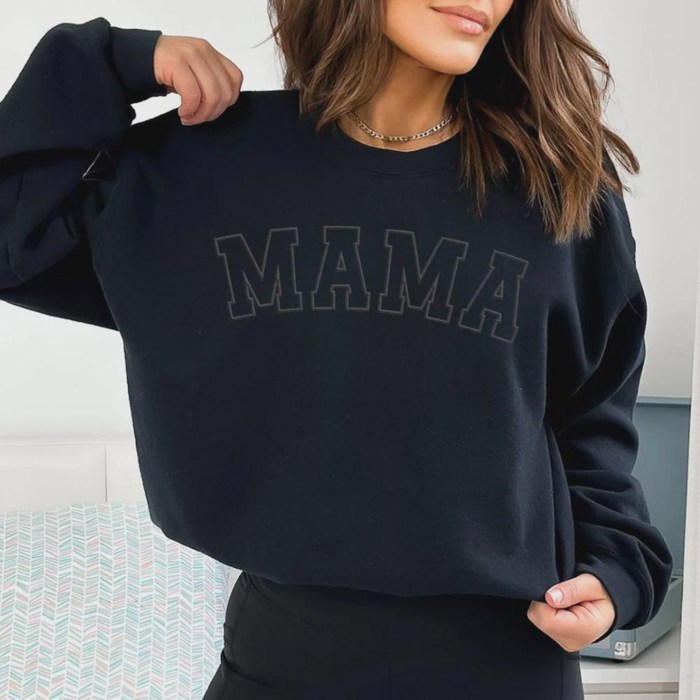 Mama Outline Sweatshirt, Mother's Day Crewneck, Mothers Day Gift for New Mom, Mom Life Sweater, First Mothers Day Gift for Her