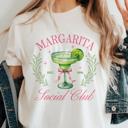  Margarita Social Club Comfort Colors Tee – Trendy Girls Trip Shirt for Women, Fun Summer Graphic Tee for Beach or Bachelorette Vibes