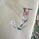  Custom Initial Floral Embroidered Sweatshirt, Monogrammed Shirt, Crewneck Fall Vibes Flower Oversized Personalized Hoodie Embroidery Gift