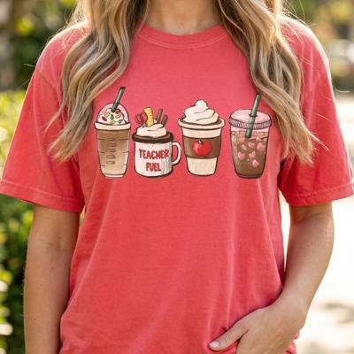Teacher Graphic Tee, Inspirational Educators Shirt, Colorful Classroom Design, Comfort Colors Tee, Soft Casual Women’s Top, Gift for Educators