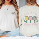  Pickleball Social Club Graphic Comfort Colors Tee – Cute Sporty Oversized T-Shirt