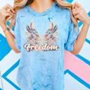  Cute Patriotic USA Shirts for Women – Tie Dye & Comfort Colors Tees with Leopard, Rainbow, Bows & Popsicle Designs