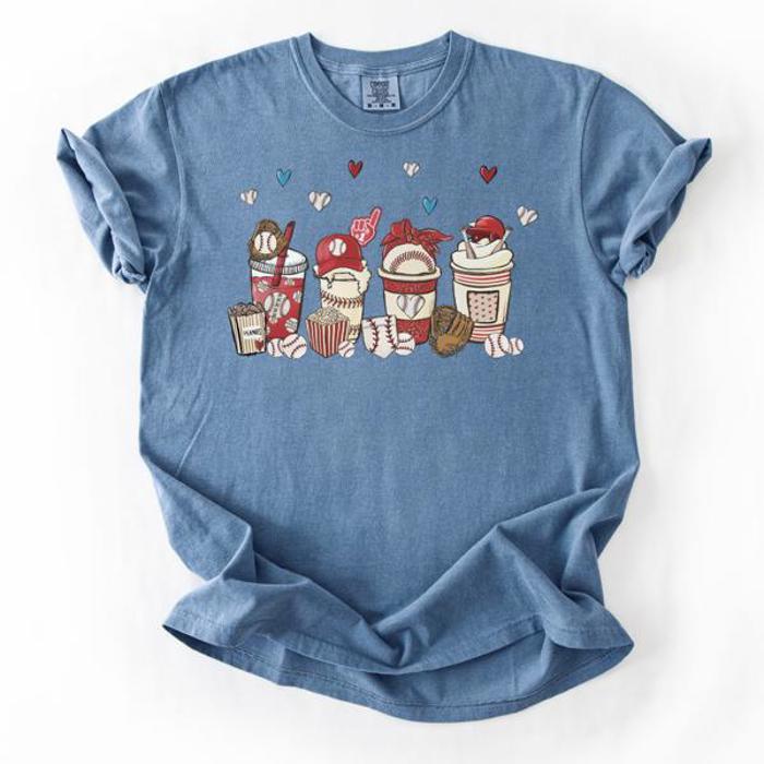 Baseball Season Graphic Tees, Baseball Mom Shirt, Tis the Season Comfort Colors T-Shirt, Soft Casual Women’s Top, Game Day Baseball Outfit, Gift for Her