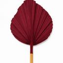 Red 14” Hot Pink Fuchsia Palm Fronds, Dried Palm Tree Leaf, Bright Wedding Arrangement, Vase Filler, Bridal Party Table Decor, Bridesmaid Props