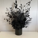  14” Decorative Palm Tree Leaf, Gothic Wedding Table Decor, Moody Home Decor Accents, Alt Black Vase Fillers, Diy Decoration Material