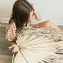  4ft Giant Palm Leaf Decor, Dried Palm Fronds Wall Art, Boho Wall Hanging, Tropical Coastal Decor, Rustic Beach Wedding & Ceremony Accessory