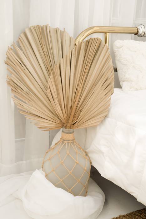 Dried Palm Spears Leaves Set of 2, Dried Flower Floral Design, Boho Arrangement Vase Fillers for Centerpiece, Exotic Decoration, Diy Wedding