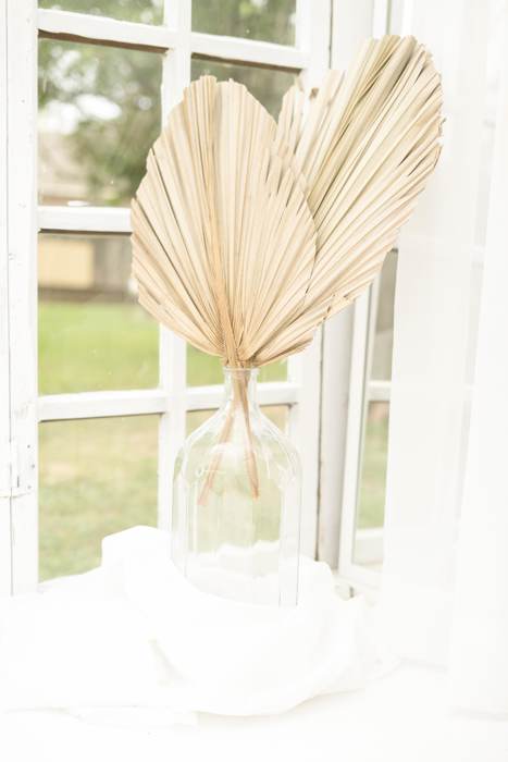 Dried Palm Spears Leaves Set of 2, Dried Flower Floral Design, Boho Arrangement Vase Fillers for Centerpiece, Exotic Decoration, Diy Wedding