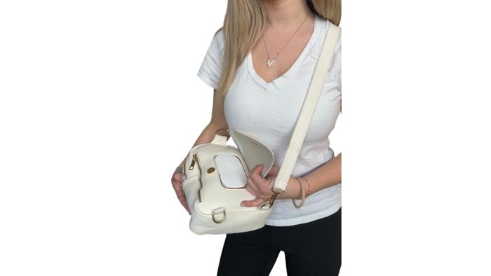 The CirceCo Mini/Vegan Leather/ Backpack/Crossbody