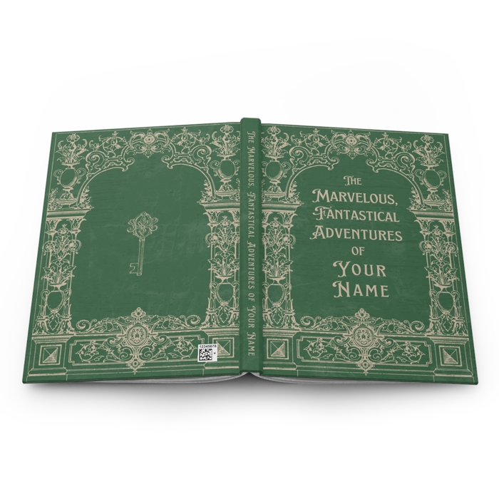Personalized Adventure Journal For Book Lovers | Custom Name Notebook