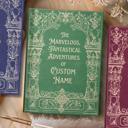  Personalized Adventure Journal For Book Lovers | Custom Name Notebook