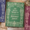 Green Personalized Poetry Journal | Custom Gift For Poet, Writer, or Book Lover