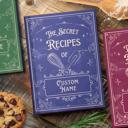  Personalized Recipe Book | Custom Cookbook Journal Gift
