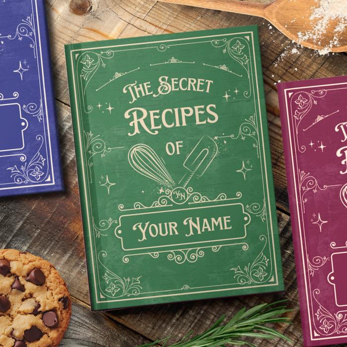 Personalized Recipe Book | Custom Cookbook Journal Gift