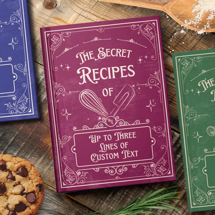 Personalized Recipe Book | Custom Cookbook Journal Gift