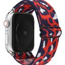 38/40/41mm BOGO | Red Nylon Elastic Band for Apple Watch 38/40/41mm and 42/44/45/46/49mm All Series