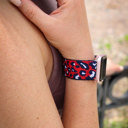44/45/46/49mm BOGO | Red Nylon Elastic Band for Apple Watch 38/40/41mm and 42/44/45/46/49mm All Series