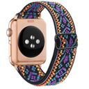 44/45/46/49mm BOGO | Purple Boho Nylon Elastic Band for Apple Watch 38/40/41mm and 42/44/45/46/49mm All Series