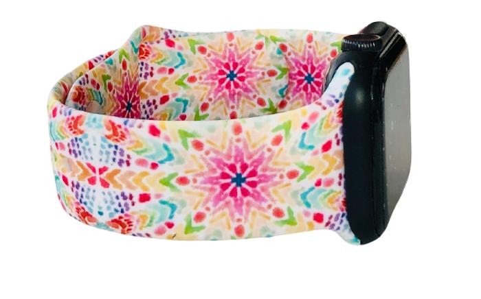 BOGO | Kaleidoscope Silicone Band for Apple Watch 38/40/41mm and 42/44/45/46/49mm All Series
