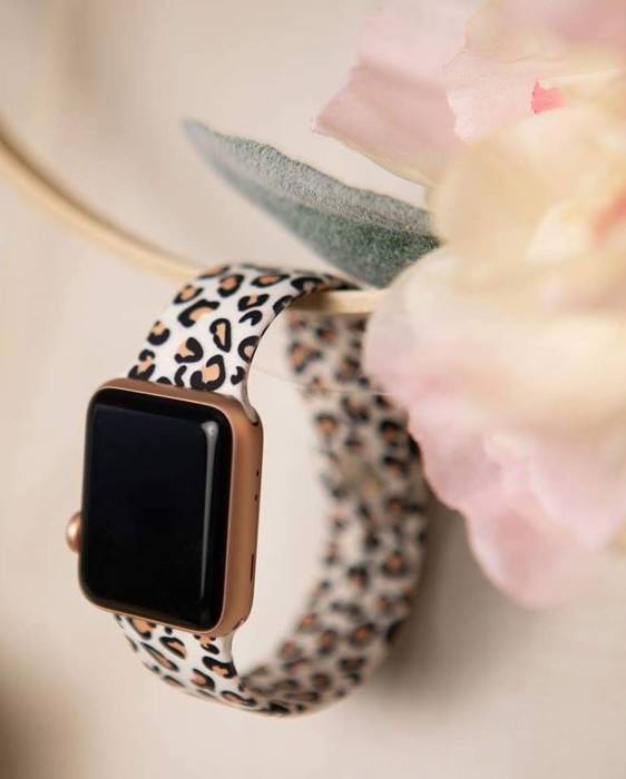 BOGO | Leopard Cheetah Silicone Band for Apple Watch 38/40/41mm and 42/44/45/46/49mm All Series