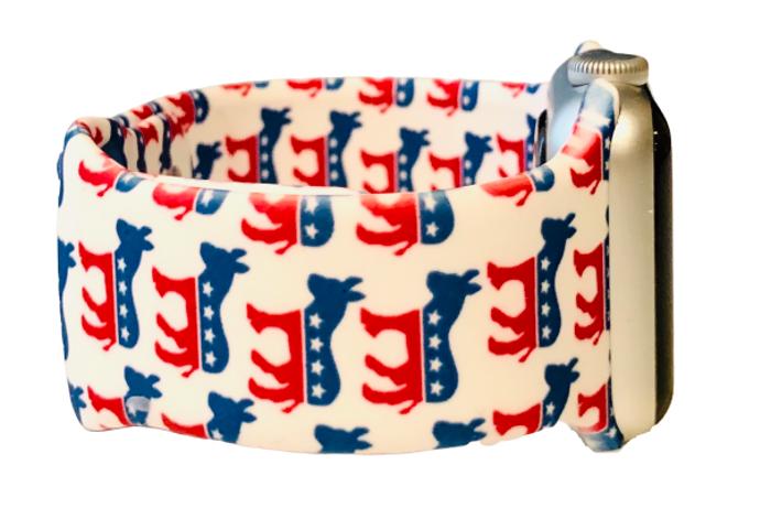 Patriotic Silicone Apple Watch Bands