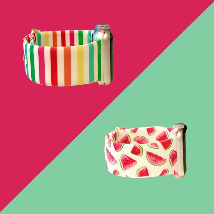 BOGO | Summer Vibes Silicone Band for Apple Watch 38/40/41mm and 42/44/45/46/49mm All Series