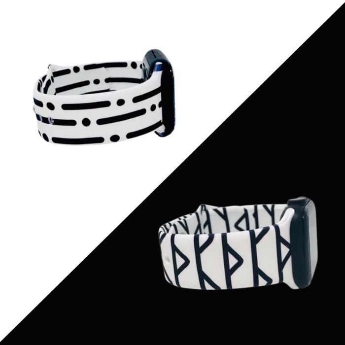 BOGO | Tribal Silicone Band for Apple Watch 38/40/41mm and 42/44/45/46/49mm All Series
