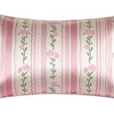  Giftable Pink Rose Satin Pillowcase