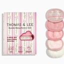  Pink Rose Makeup Eraser Reusable Face Cloths - 5 Piece Set