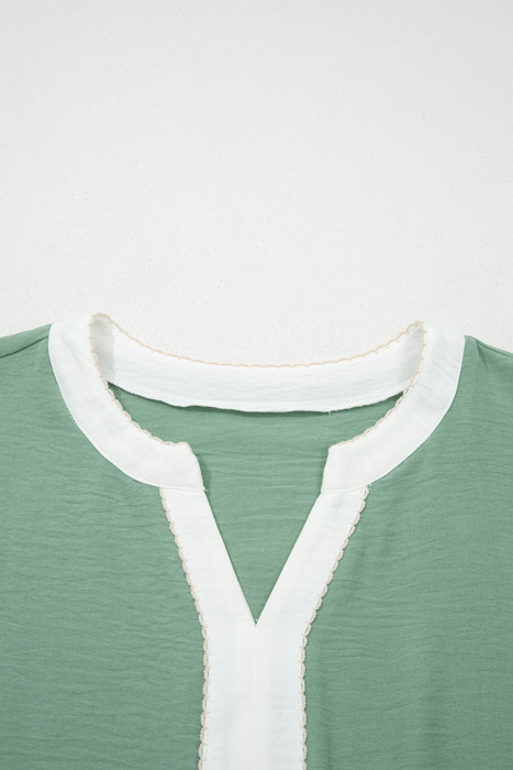 Joanna Puff Sleeve Babydoll Blouse
