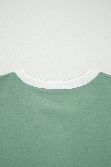 Joanna Puff Sleeve Babydoll Blouse