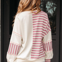  Aadhya Patchwork Oversized Pullover Top