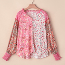  Adalee Printed Puff Sleeve Shirt