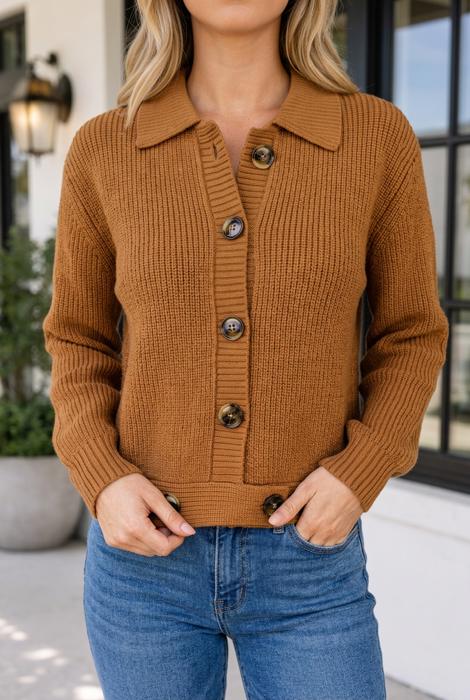 Adalynn Front Long Sleeve Cardigan