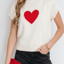  Adele Cropped Short Sleeve Sweater